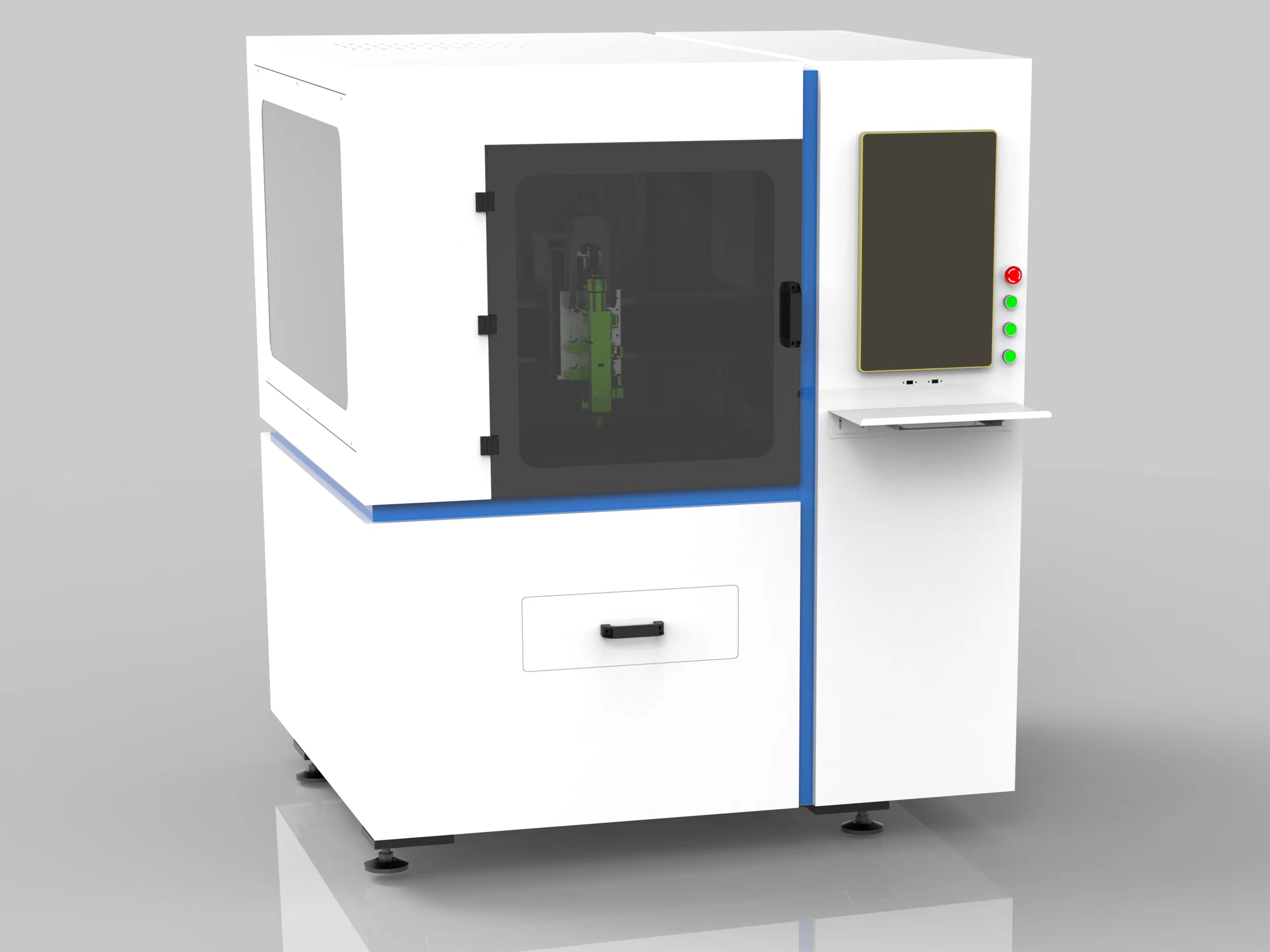 教学用光纤激光切割机 ETA6060